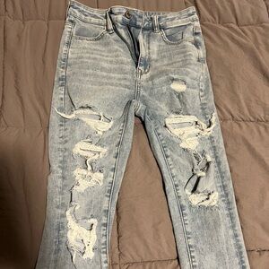 American Eagle distressed jeans